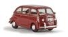 Brekina 22456 - Fiat 600 Multipla rossa