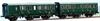 Acme 55099 - FS Set carrozze Tipo 1931R a tre assi livrea verde 