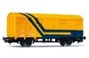 Lima Hobby Line HL6114 - FS, carro ausiliario Vva per treno soccorso, livrea blu/giallo